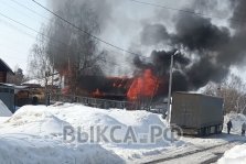 выкса.рф, Пожар в Шиморском: семья осталась без дома, объявлен сбор средств